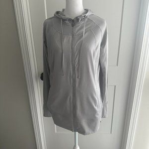 Columbia Womens Zippered Lightweight Hooded Jacket Size Large